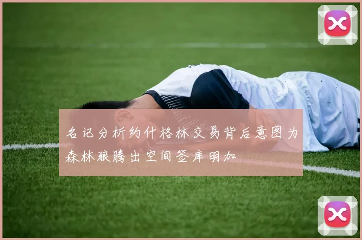 名记分析约什格林交易背后意图为森林狼腾出空间签库明加